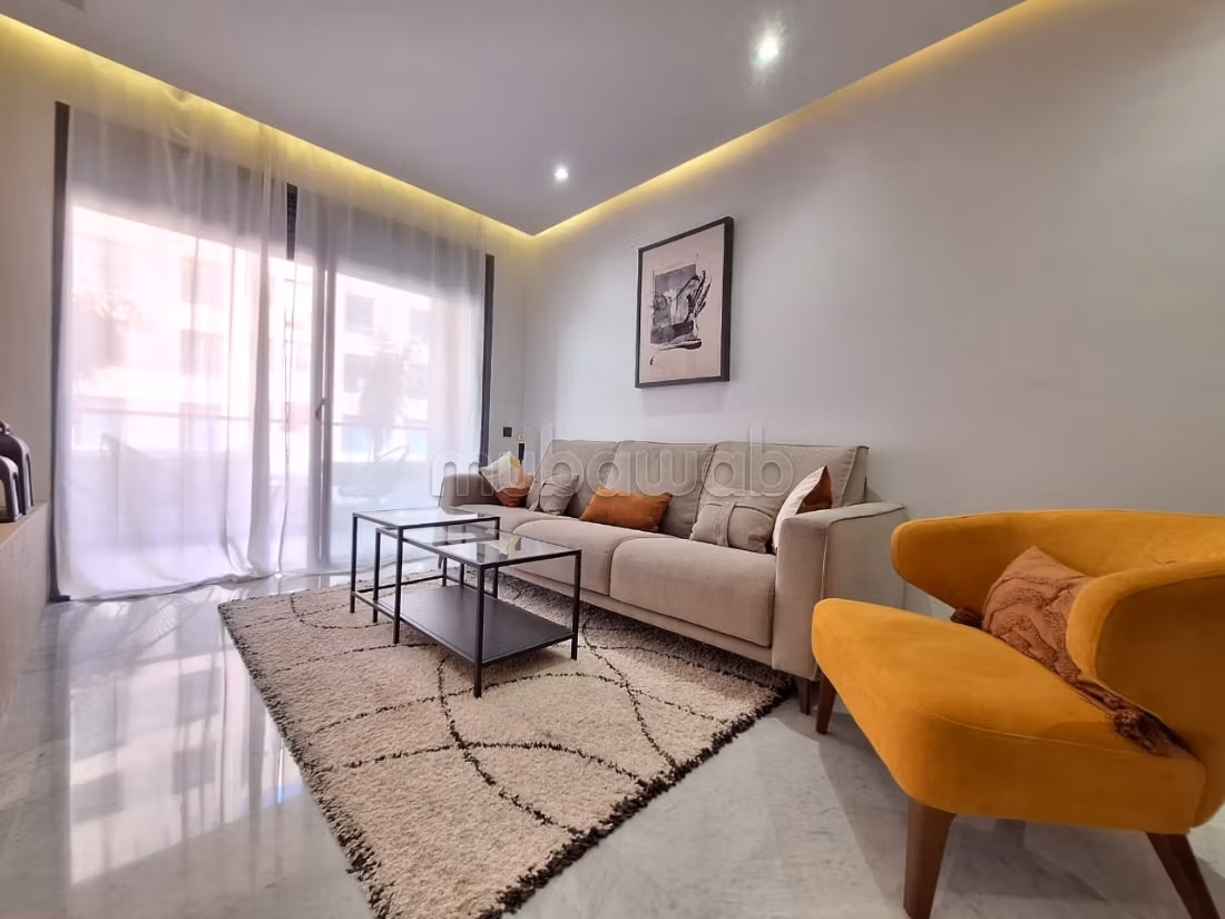 Appartement en location à Guéliz. 2 chambres. Bien meublé — 4