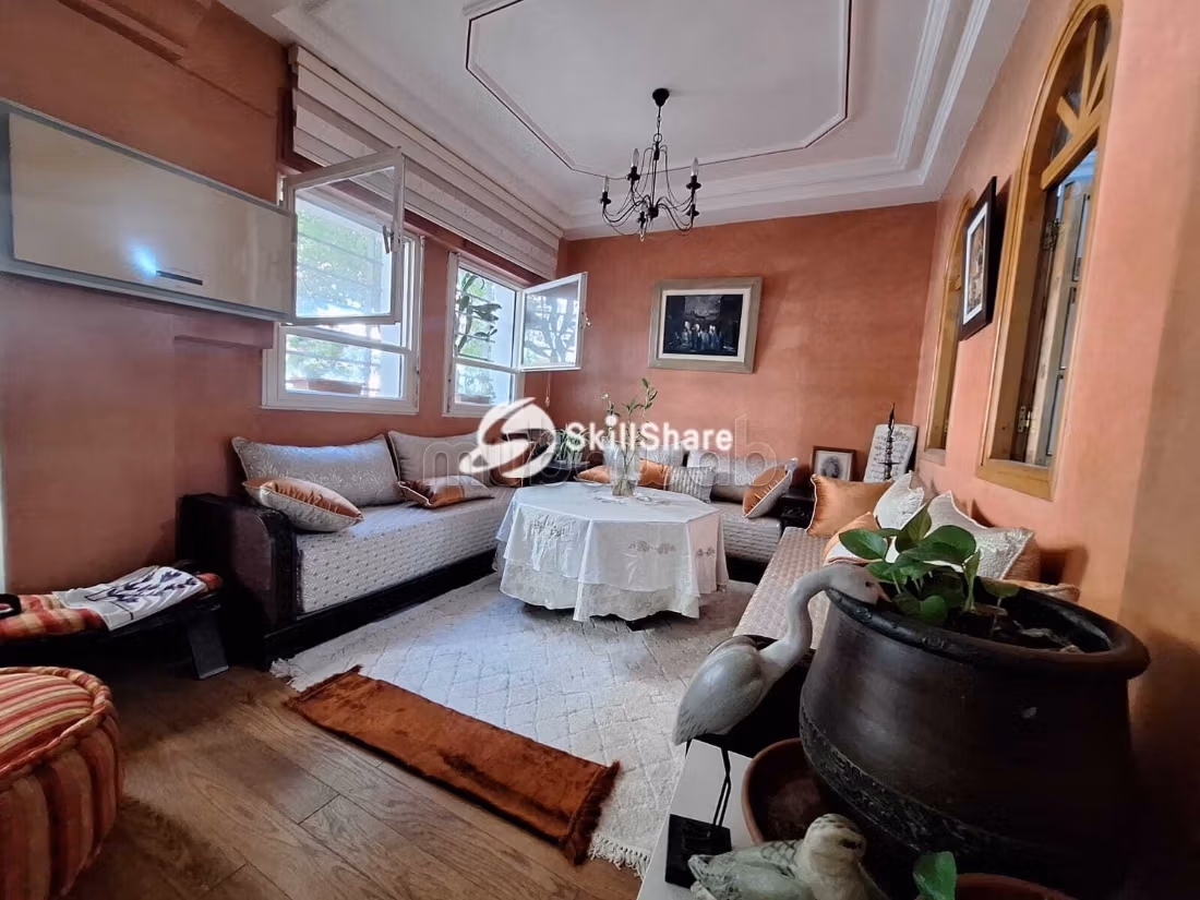 Appartement à vendre à Oulfa 
Wiam– 90 m² — 4