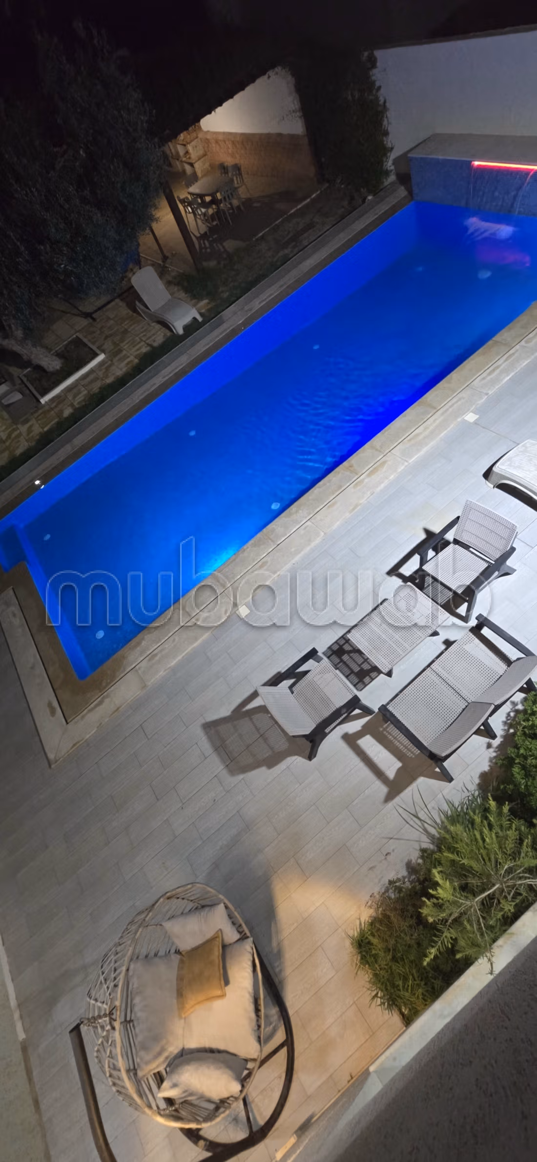 Villa de luxe à vendre à Midoun. Surface totale 900 m². Bien meublé