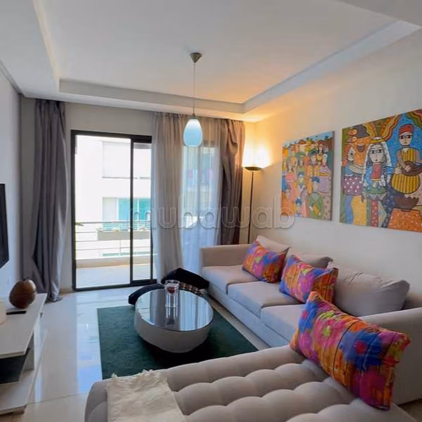 Appartement à Louer de 93.0 m² à Casablanca, Racine