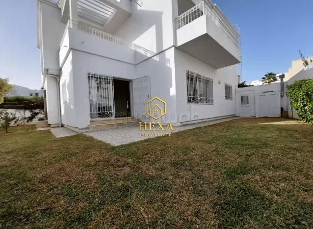 Villa S4 with garden in Jardins De L'Aouina