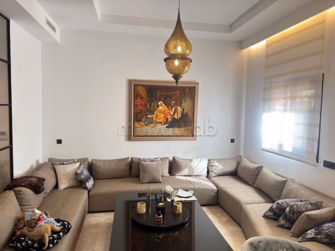 À vendre Magnifique appartement meublé avec jardin