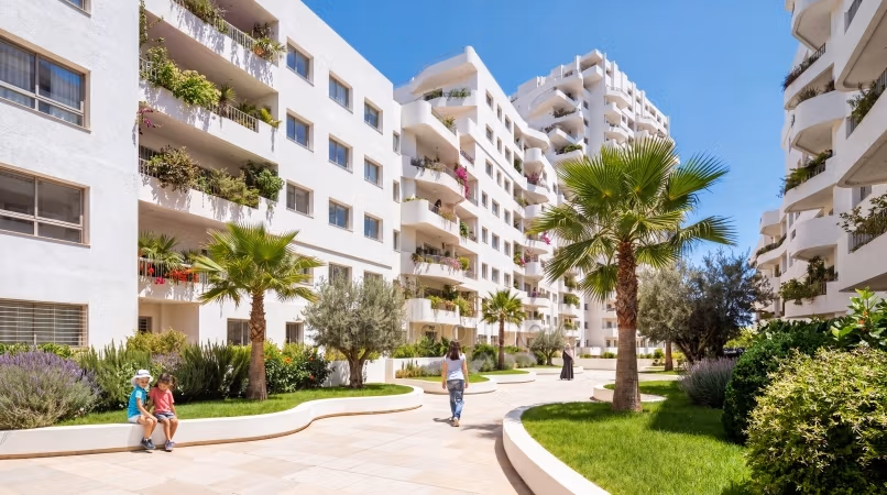 Appartement met 1 Slaapkamer Serenia Zenata zwembad