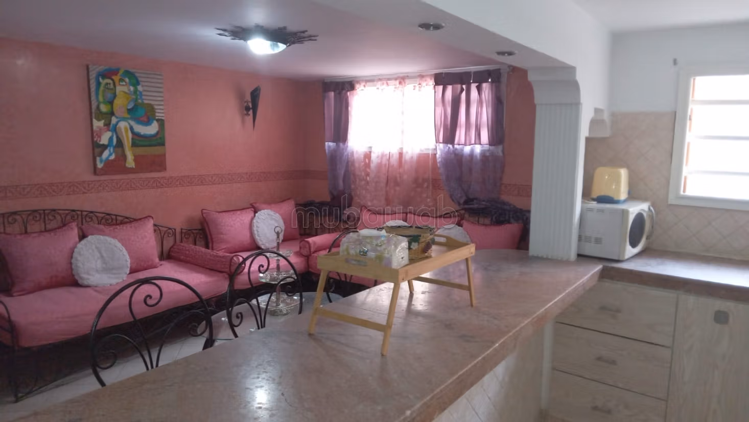 Triplex Meublé à Louer – Harhoura avec piscine