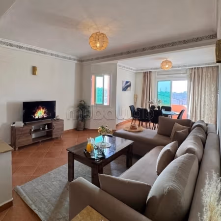 Location d'un appartement à Guéliz. 2 belles chambres. Meublé