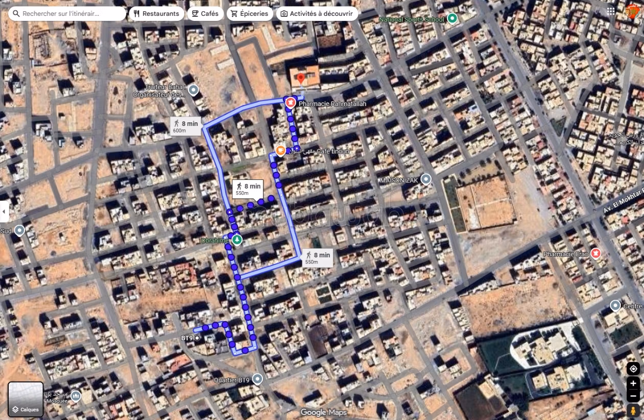 Terreno comercial de 74 m² en venta en Tiznit