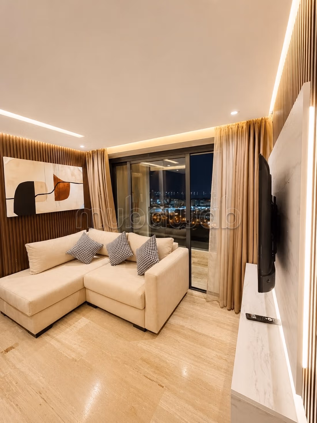 Studio vue mer 
Plus haute résidence de Tanger