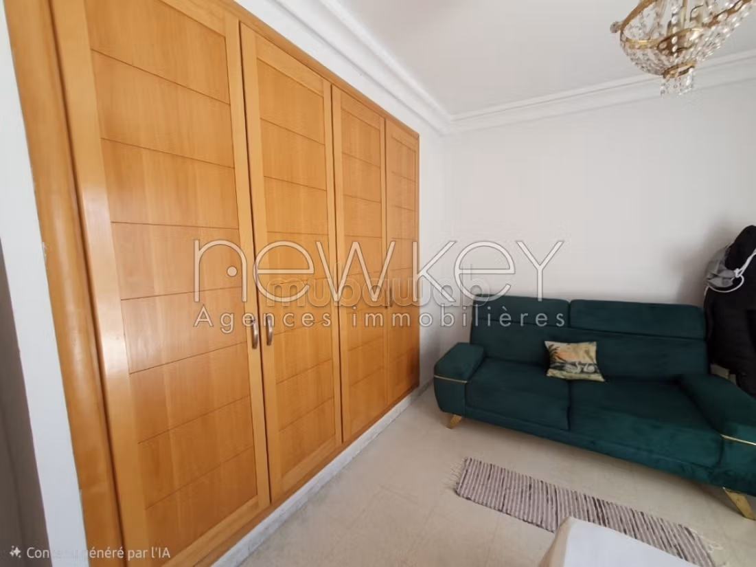 Furnished S3 Apartment for Rent in Ain Zaghouan North
