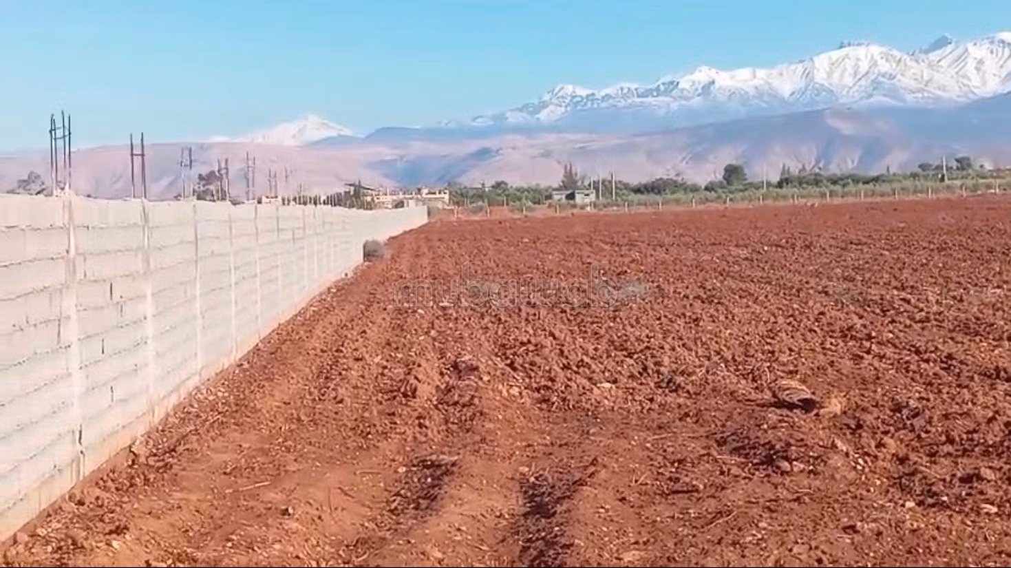 Terrain 3Hectars Agricole à Vendre 
Rte Barage Marrakech