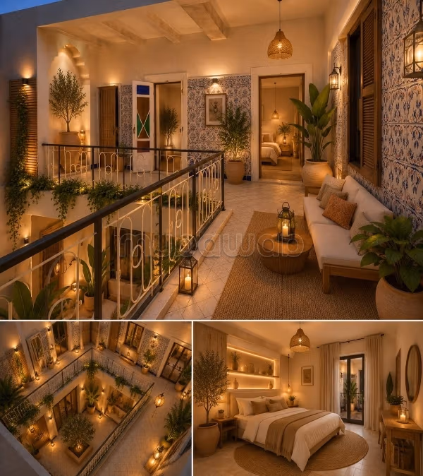 Riad da ristrutturare – Posizione eccezionale 76m2 a terra