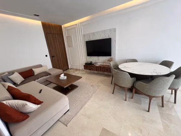 Location d’un superbe appartement meublé sur el menzeh 
route de zaer