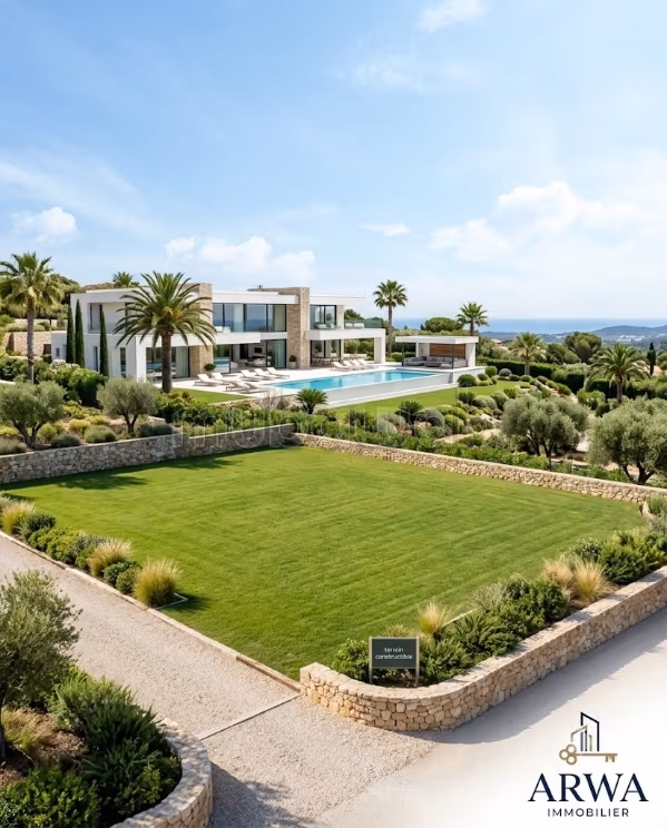 Terrain villa a vendre 850m2