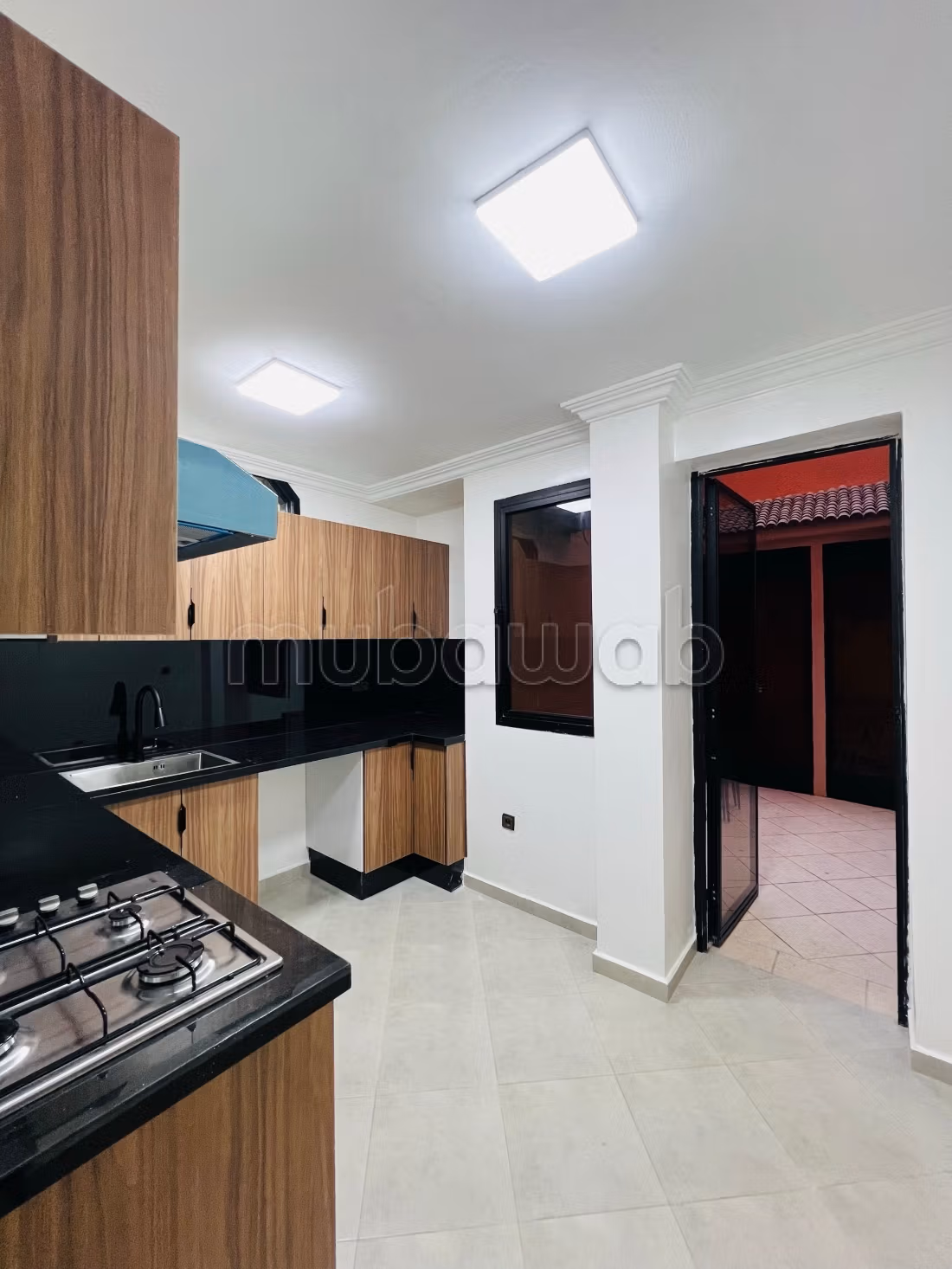 Appartement en location à Guéliz. Surface de 150 m². Double vitrage et chauffage central
