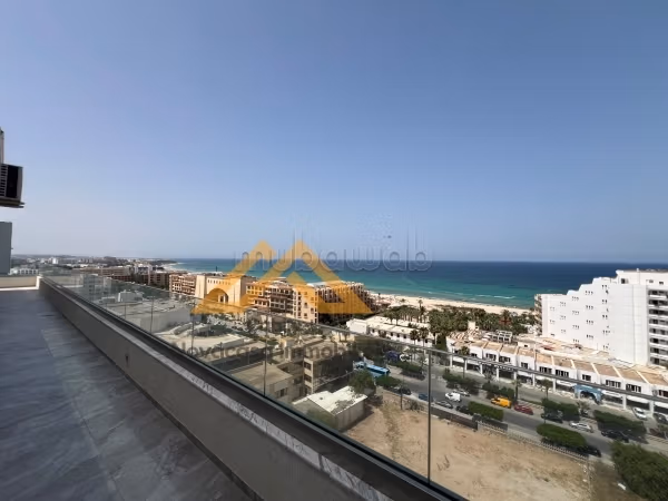 للايجار، دوبلكس فاخر مع إطلالة على البحر في سوسة