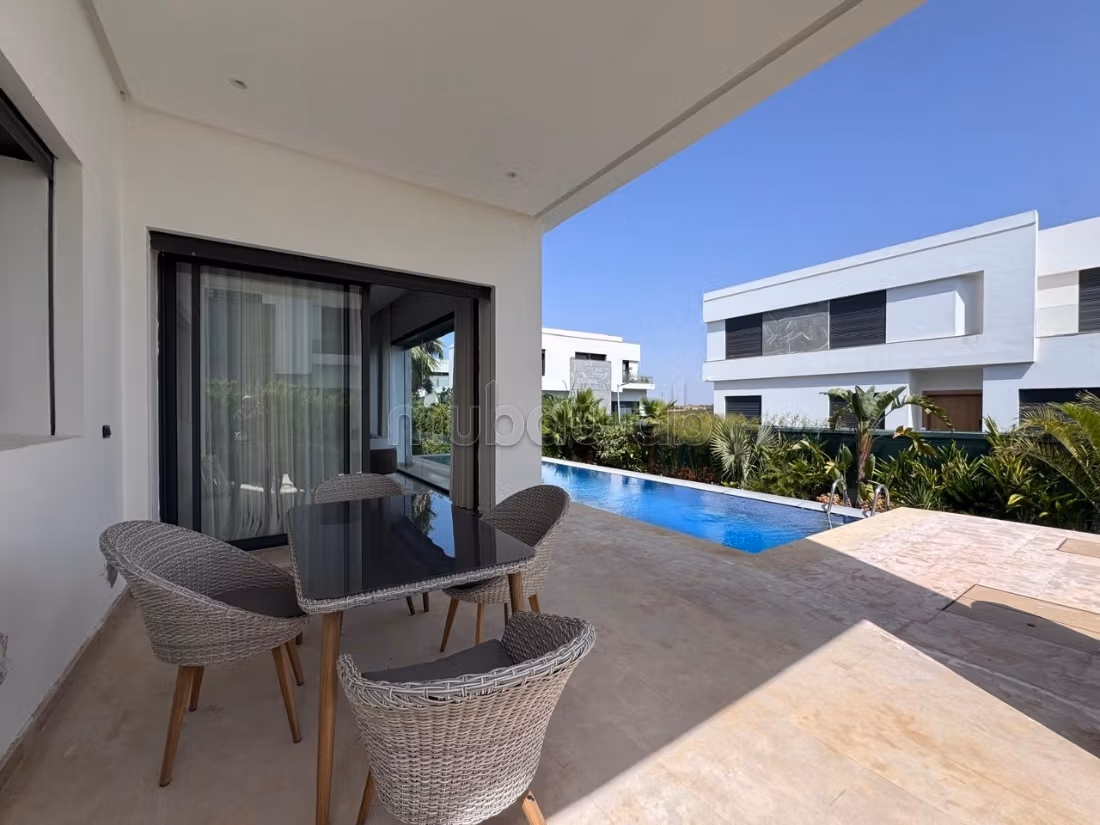 Location d’une superbe villa sur el menzeh 
route de zaer