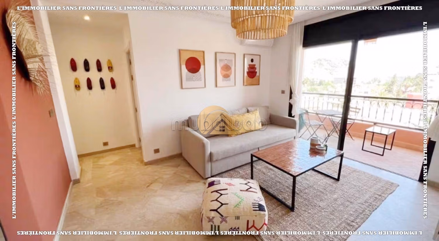 Appartement meublé à vendre à Marrakech – 4ᵉ étage avec terrasse – 49 m² — 6
