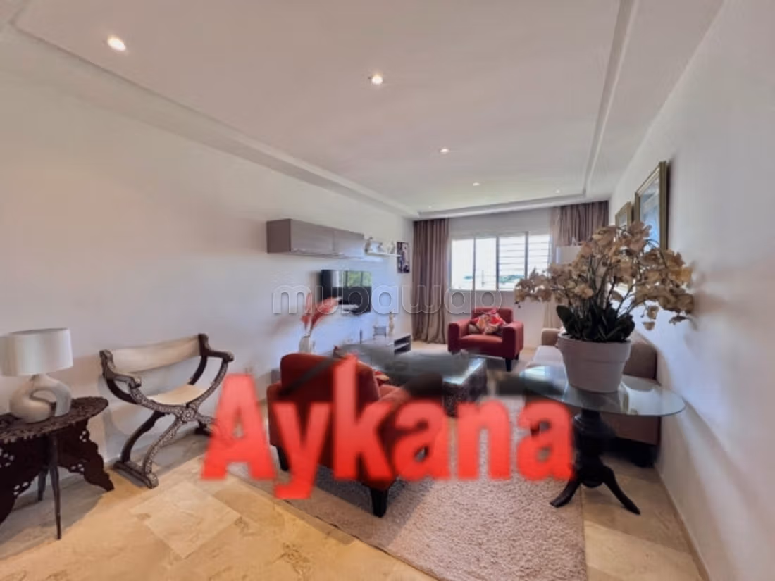 Location Appartement meublé à Rabat 
Jnane souissi — 2