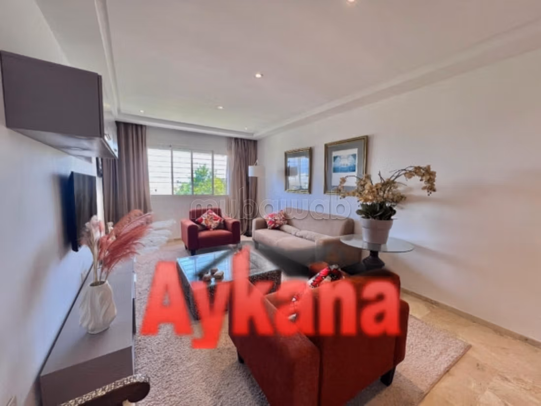 Location Appartement meublé à Rabat 
Jnane souissi — 3