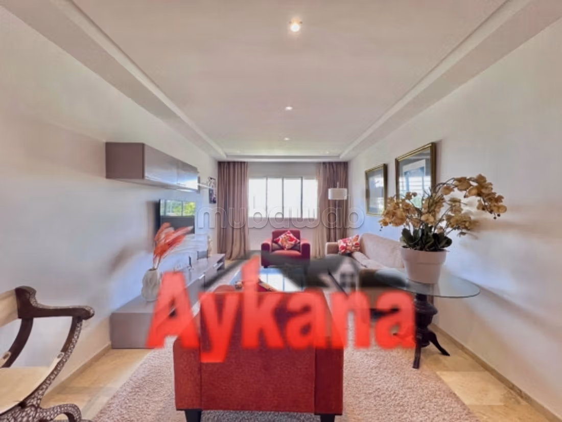 Location Appartement meublé à Rabat 
Jnane souissi