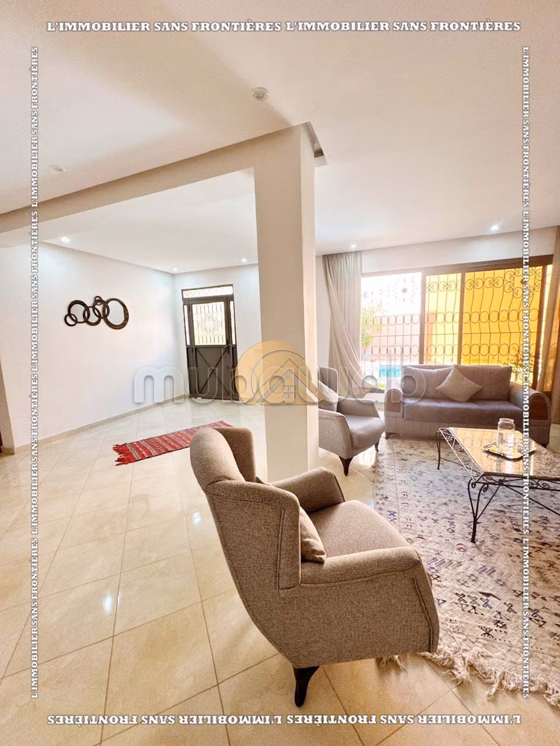 Empty villa for sale in Targa, Marrakech – Private property – 400 m² total / 160 m² livable