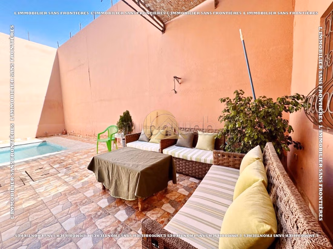 Empty villa for sale in Targa, Marrakech – Private property – 400 m² total / 160 m² livable