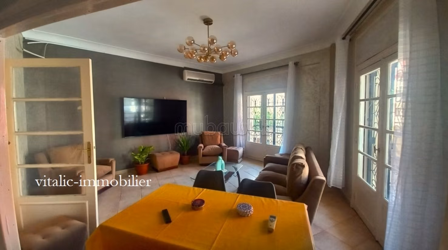 Institut espagnol appartement meuble 2/3 chambres