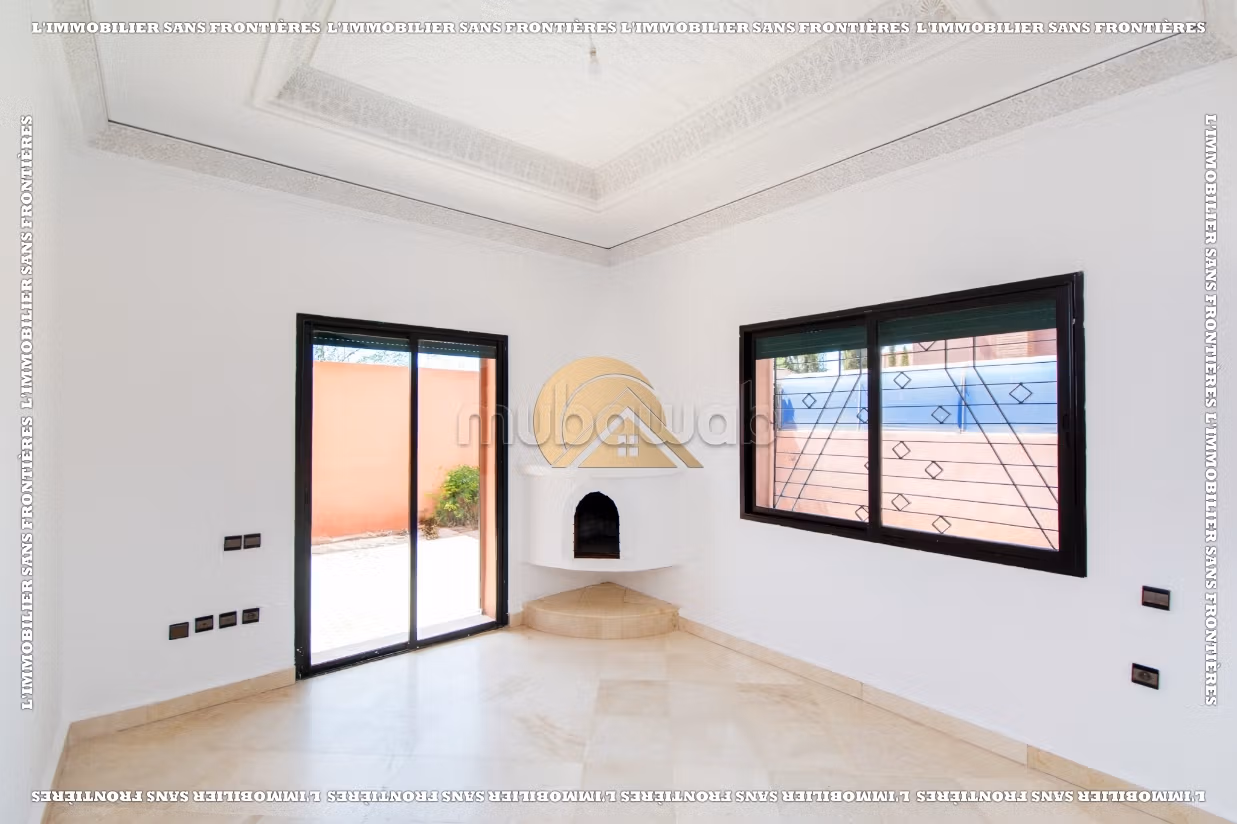 Empty villa for rent in Targa, Marrakech – Secure residence – 350 m²