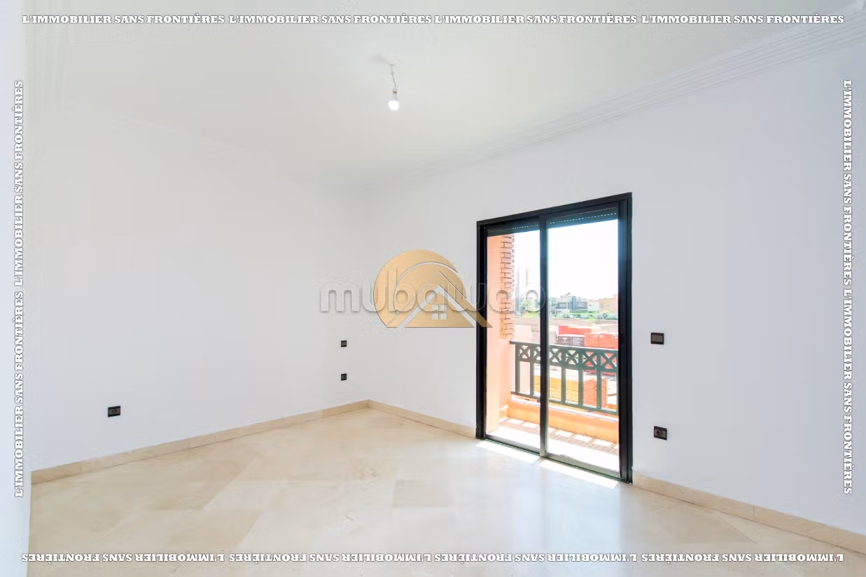 Empty villa for rent in Targa, Marrakech – Secure residence – 350 m²