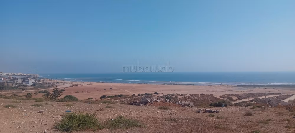 Coup de cœur terrain non titré 366 à Tamraght belle vue mer