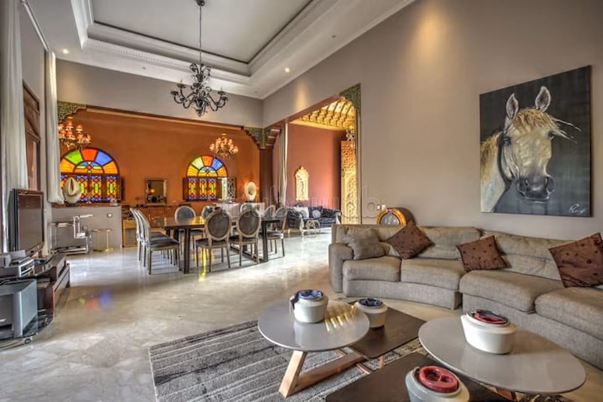 Venta villa de lujo a Route de Fez. 7 piezas confortables. Meublé