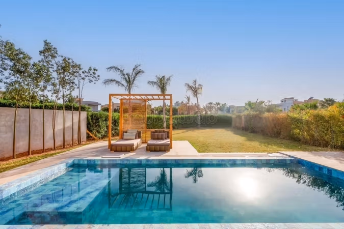 Villa di lusso in affitto in Route Amizmiz. Superficie 400 m². Ben arredato