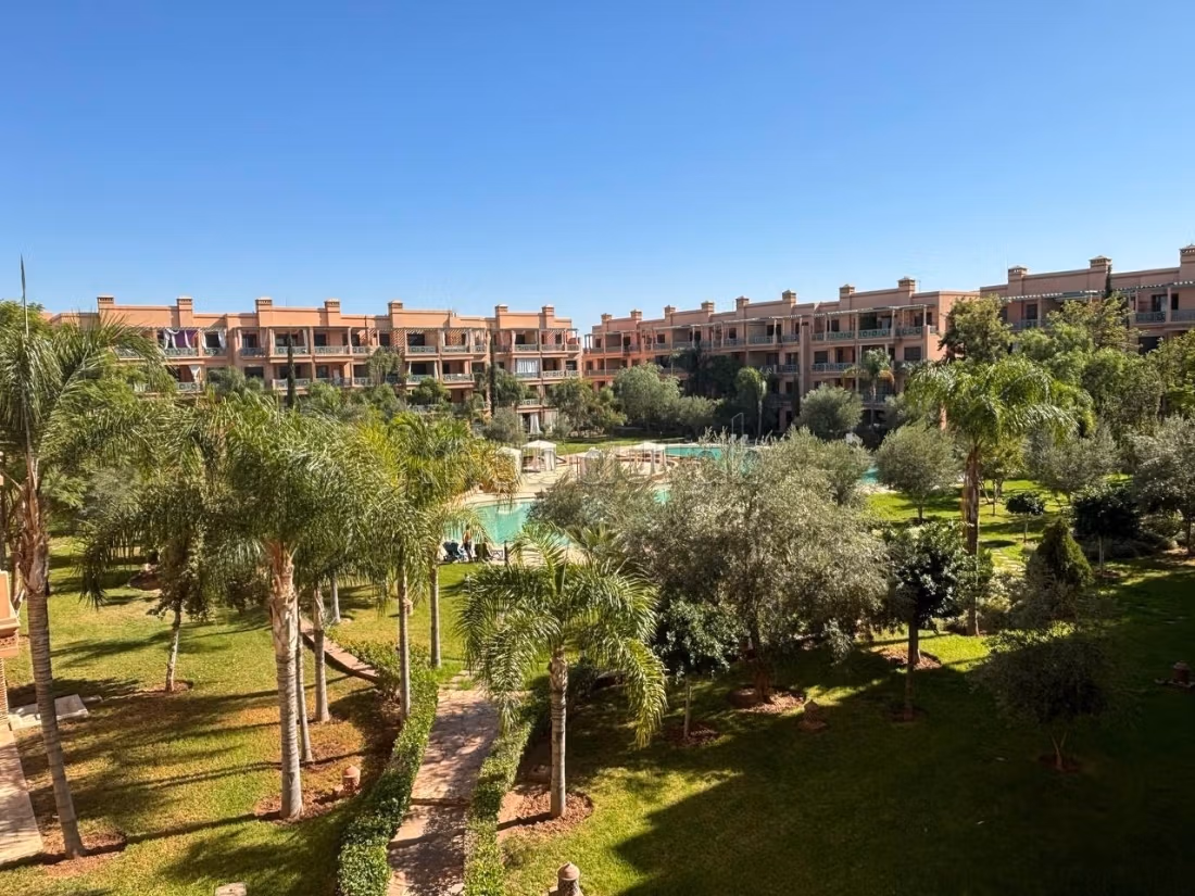 Empty apartment for rent with pool Agdal Marrakech