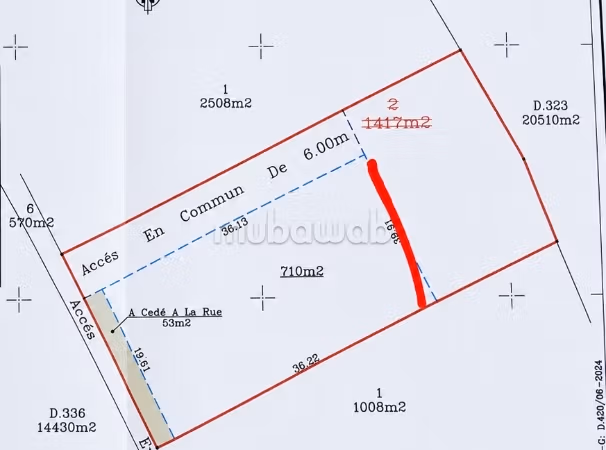 Land for sale in Hammamet