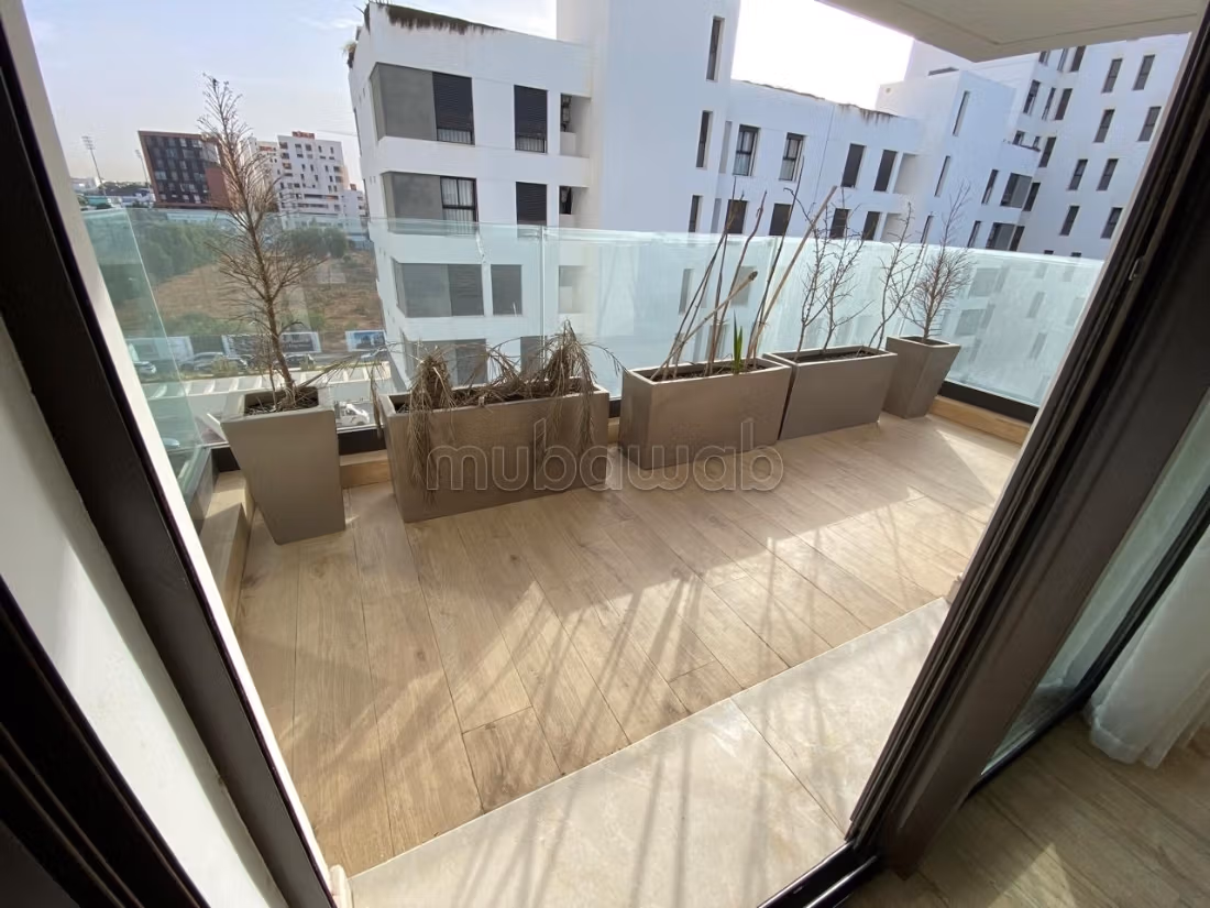 Bel appartement en location à Casablanca Finance City. Superficie 160 m² — 4
