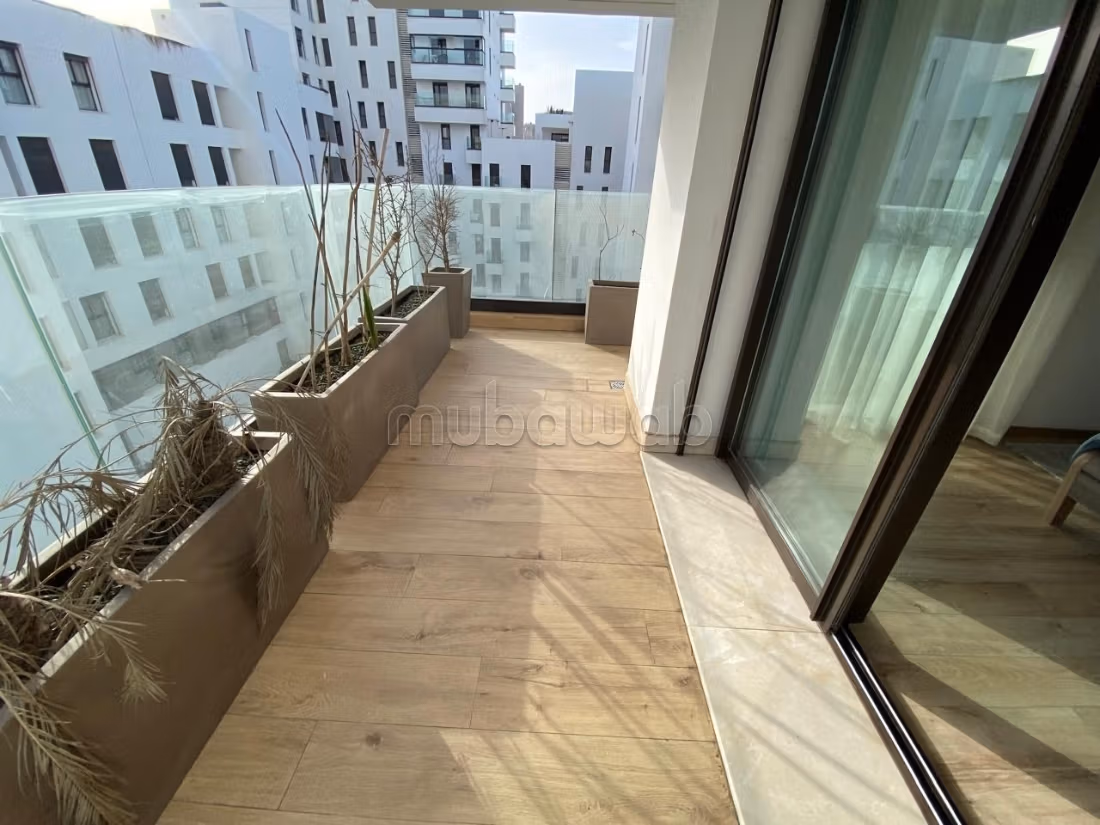 Bel appartement en location à Casablanca Finance City. Superficie 160 m² — 5