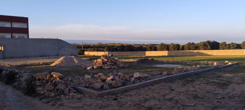 Geregistreerd terrein van 420m2 in Oualidia dicht bij de zee