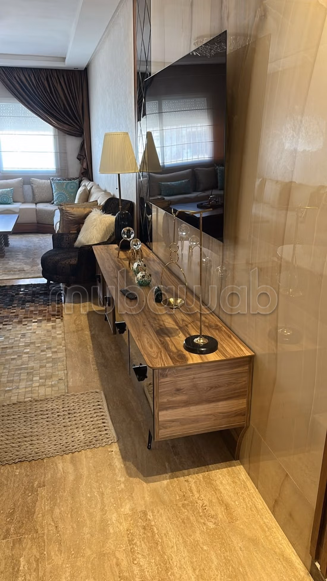 Appartement 3CH Moderne Meublé à Louer – Oulfa — 3