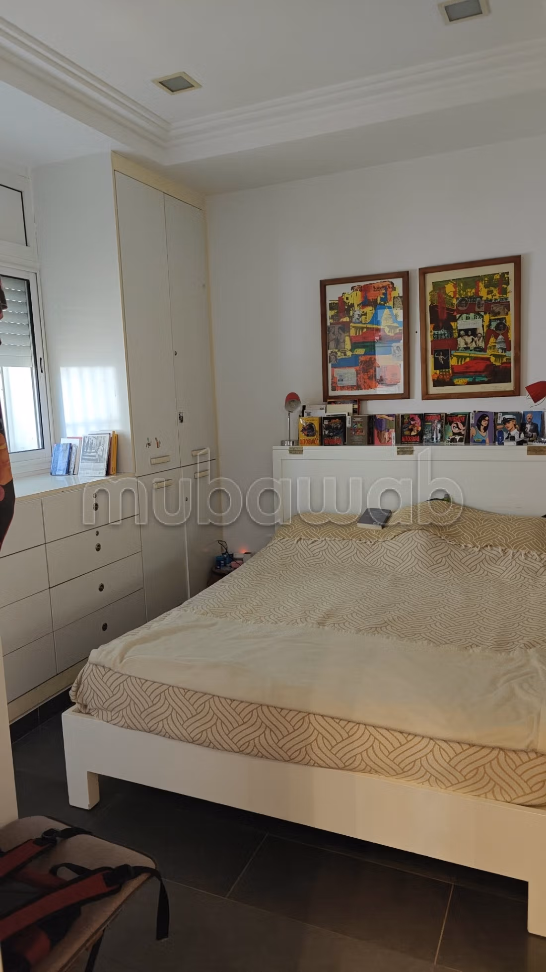 Affitto di un appartamento a La Marsa. Superficie totale 200 m². Arredato
