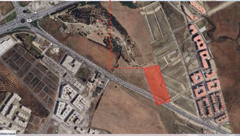 Vente terrain groue habitation / immeubles