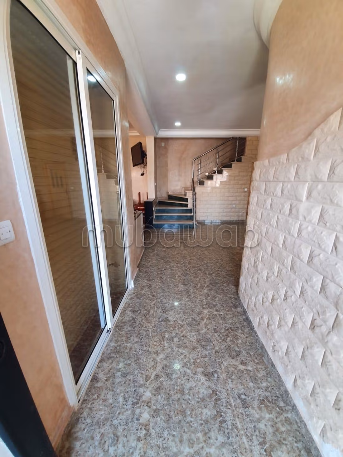 Vente d'une villa a sidi rahal 
pied sur mer