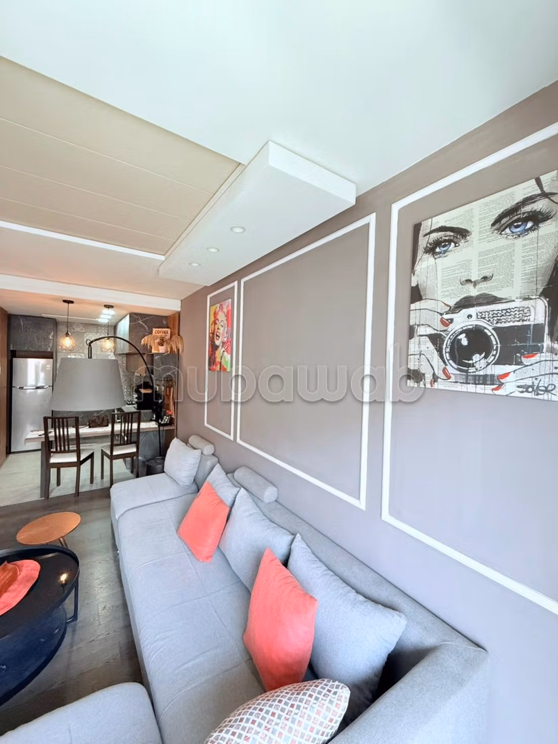 Location d'un appartement à Benjdia.
1 Pièce.
Meublé — 2