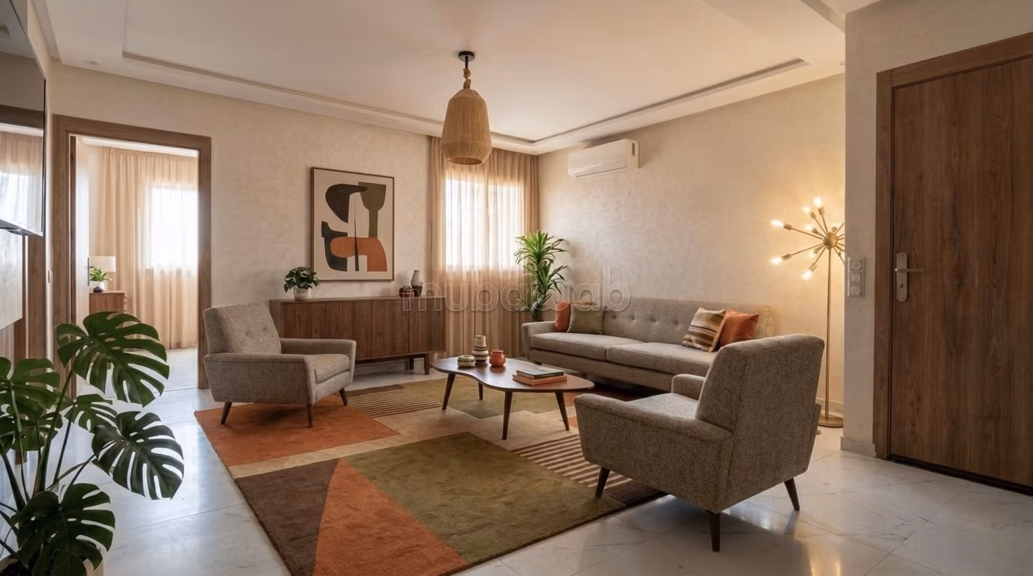Appartment 4 Pièces non meublè, Proche Victor Hugo