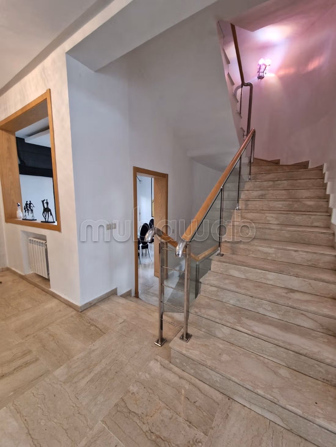 Furnished villa with pool next to Morocco Mall