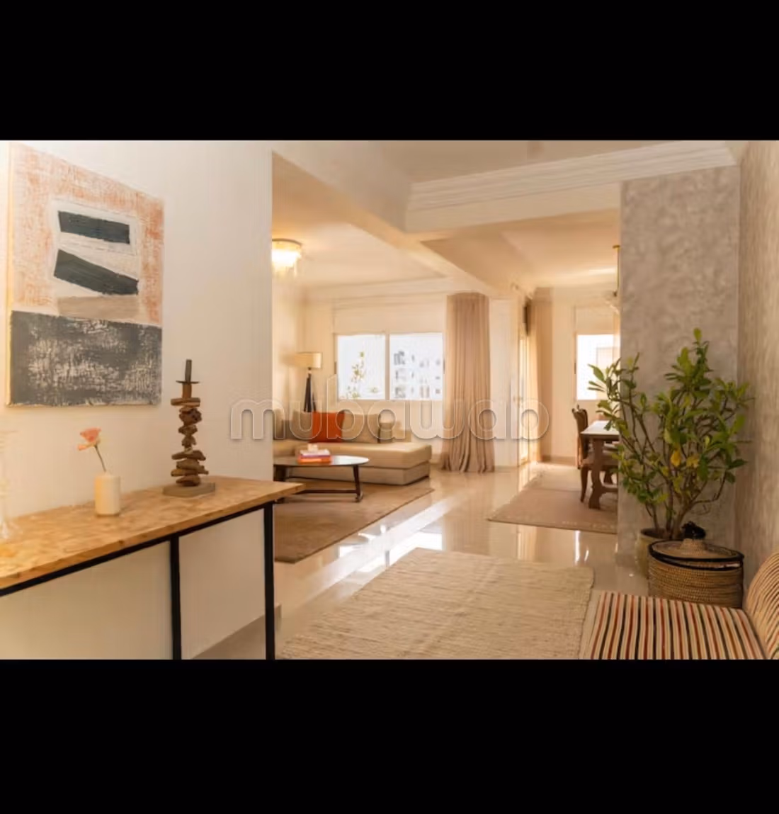 À louer – Appartement meublé à Haut Agdal, Rabat