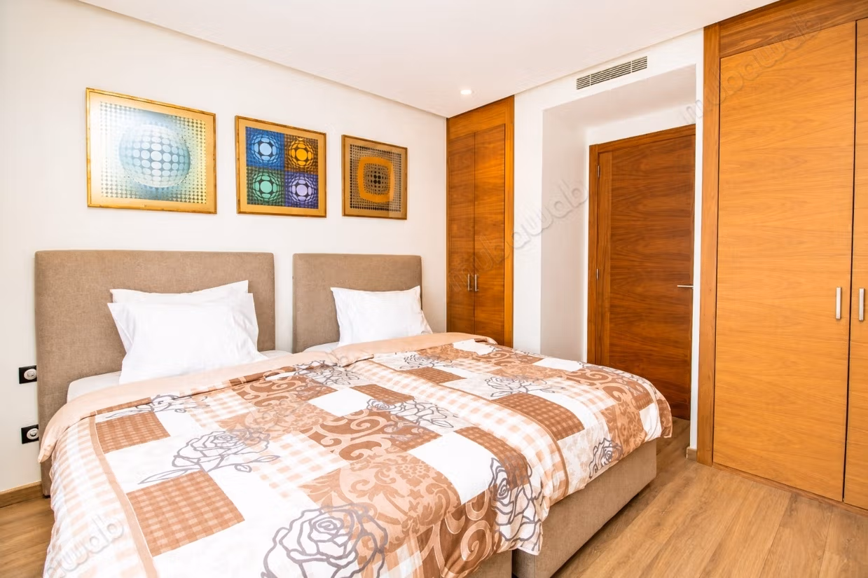 Location appartement meublé 3 chambres à Boulevard Ghandi,
Casablanca