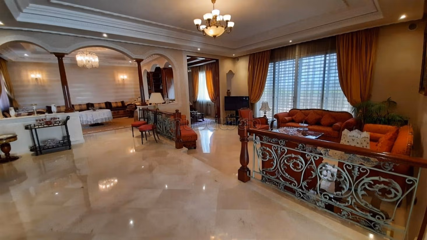 Vente top villa Ain Diab jardin poscine