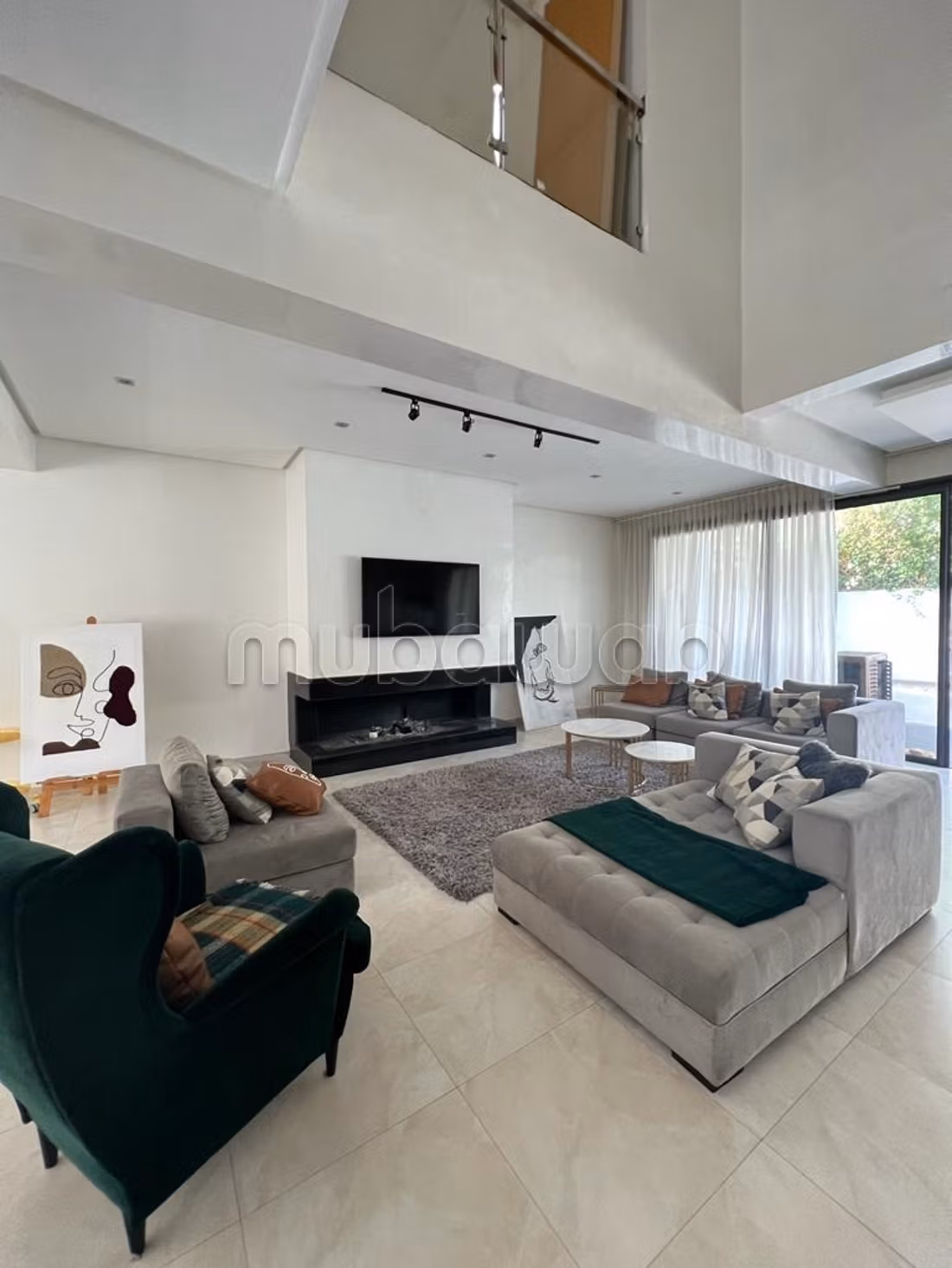 Vendita villa Ain Diab con quattro giardini e piscina top