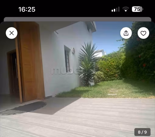 Vendita villa Ain Diab con quattro giardini e piscina top