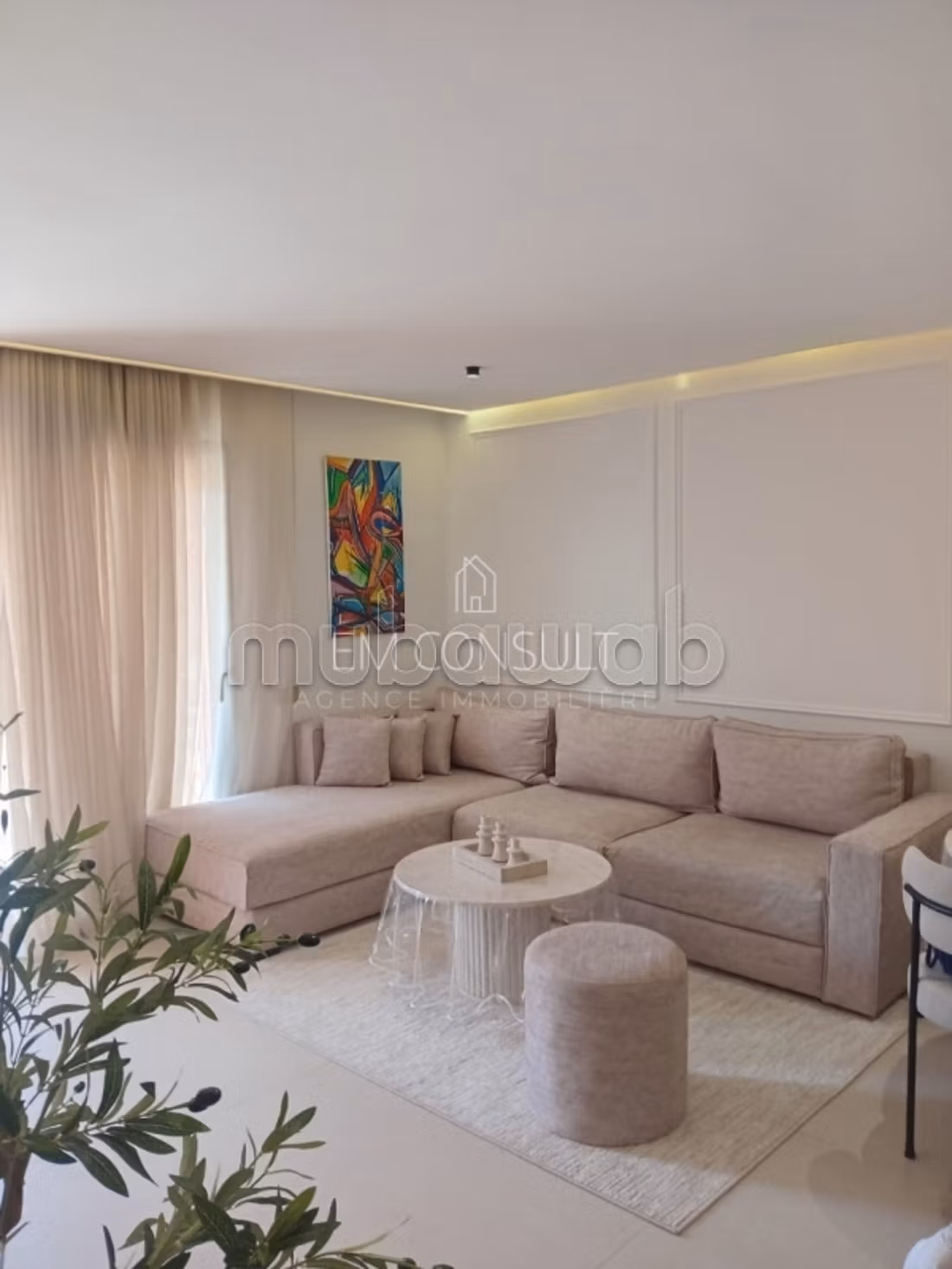 LOCATION – Appartement 2 chambres 90 m² – Riad Gar — 2