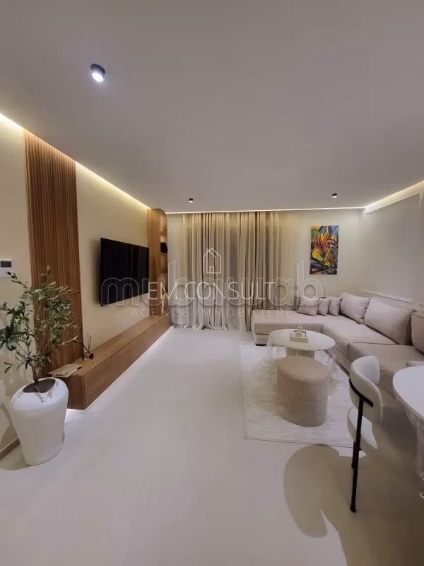 LOCATION – Appartement 2 chambres 90 m² – Riad Gar